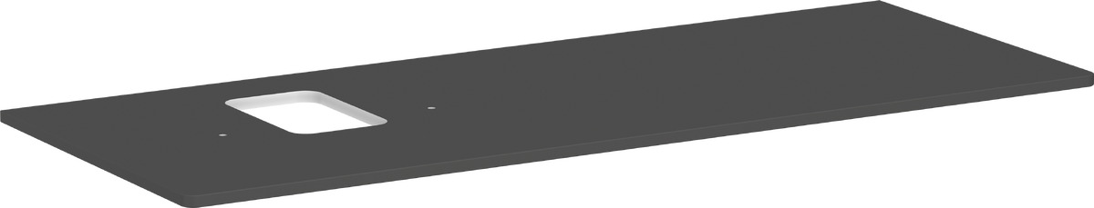 Hansgrohe Xelu Q deska na skříňku 136x55 cm šedá 54123910