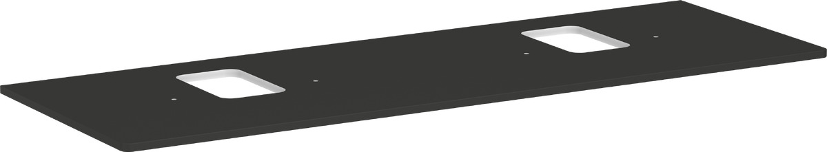 Hansgrohe Xelu Q deska na skříňku 156x55 cm šedá 54126910