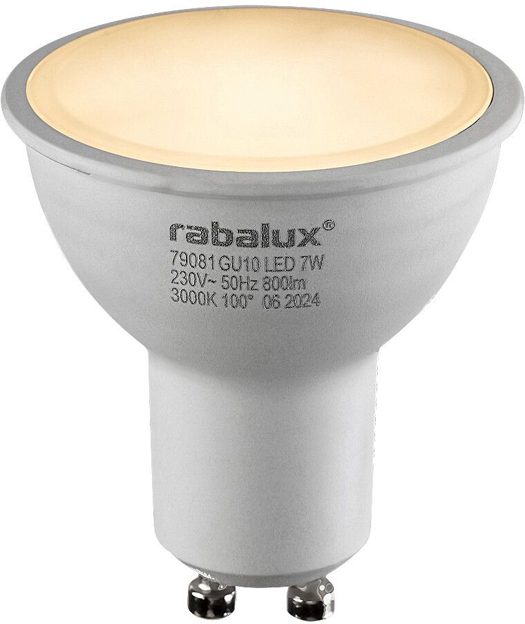 Rabalux Smd-Led led žárovka 1x7 W 3000 K GU10 79081