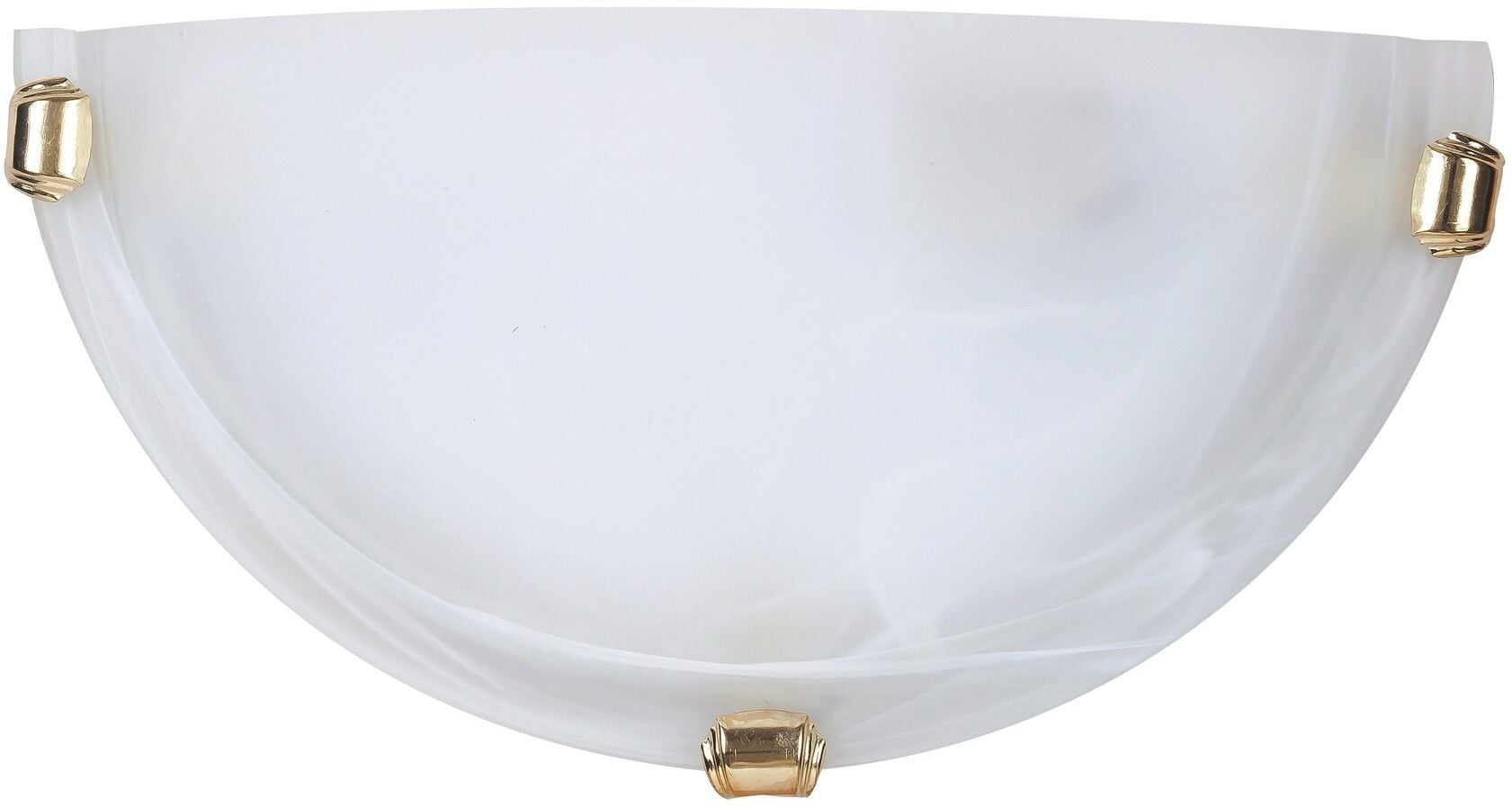 Rabalux Alabastro nástěnné svítidlo 1x60 W bílá-zlatá 3001