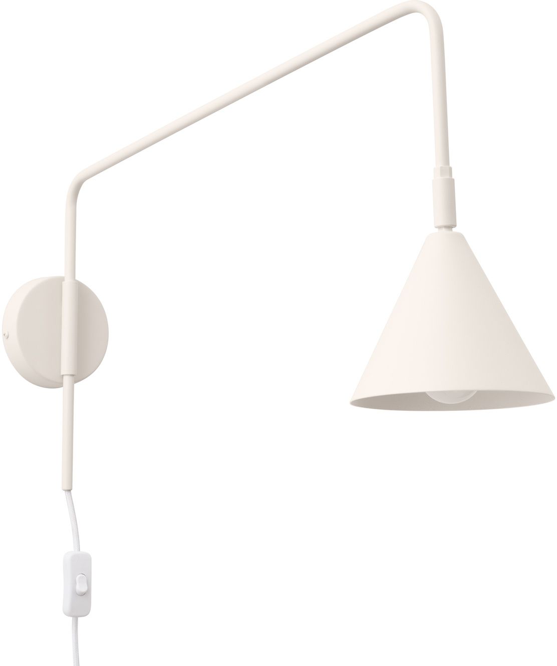 Sollux Lighting Nox nástěnné svítidlo 1x10 W béžová SL.1699