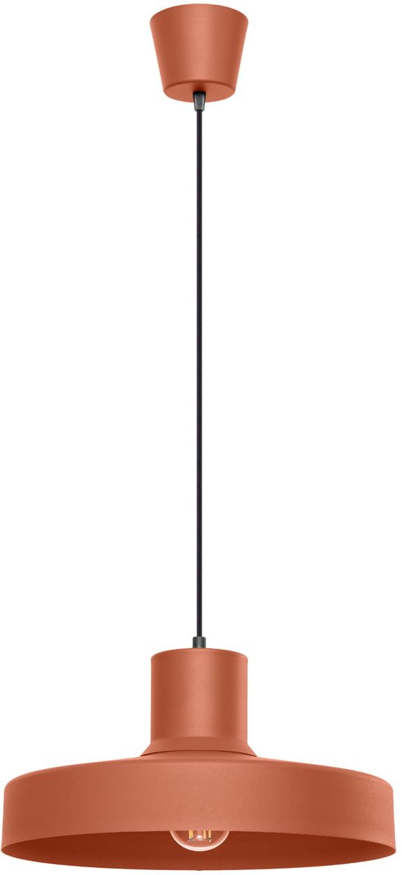 Sollux Lighting Bilo závěsné svítidlo 1x15 W červená SL.1706