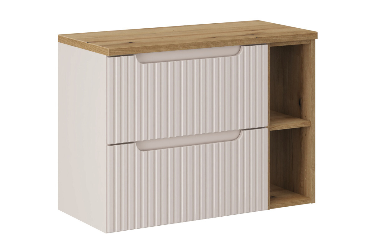 Sada skříňka Comad Nova Cashmere NOVA CASHMERE 82-60-2S, skříňka Comad Nova Oak NOVA OAK 81-20-39, NOVA OAK A 89-80