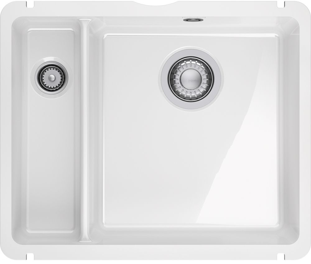 Franke KubusX keramický dřez 49x40 cm bílá 126.0738.298