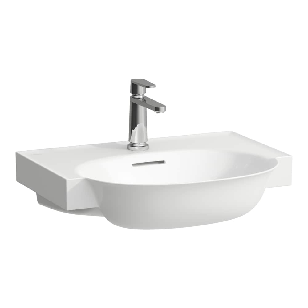Laufen The New Classic umyvadlo 60x48 cm polokulatý bílá lesk H813853R021041