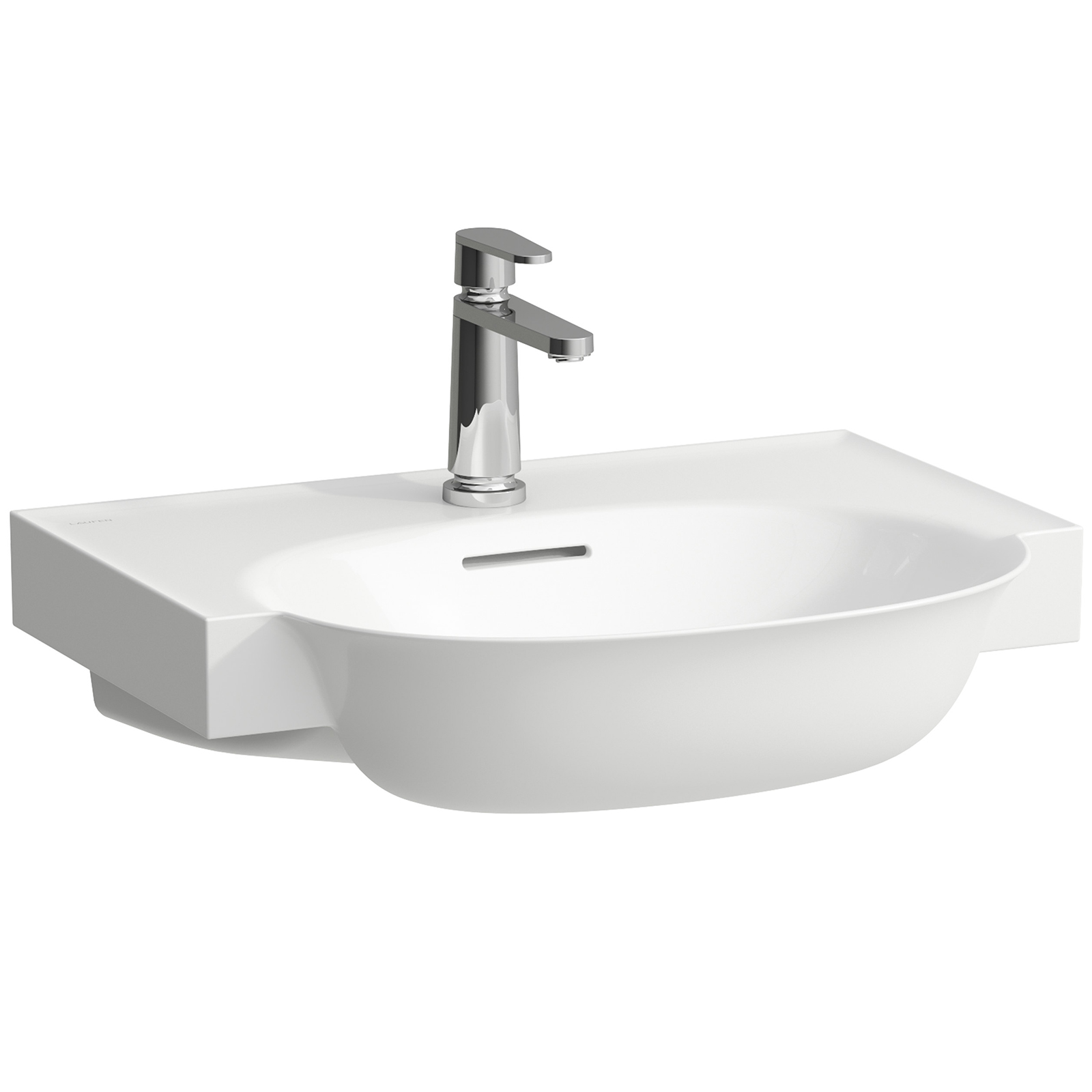 Laufen The New Classic umyvadlo 60x48 cm polokulatý bílá lesk H813853R011081