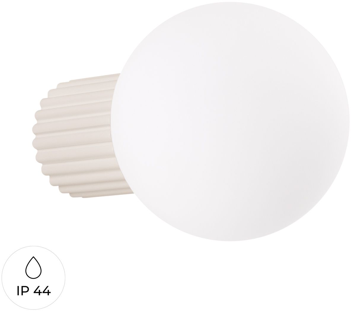 Sollux Lighting Halo nástěnné svítidlo 1x8 W bílá-béžová SL.1717