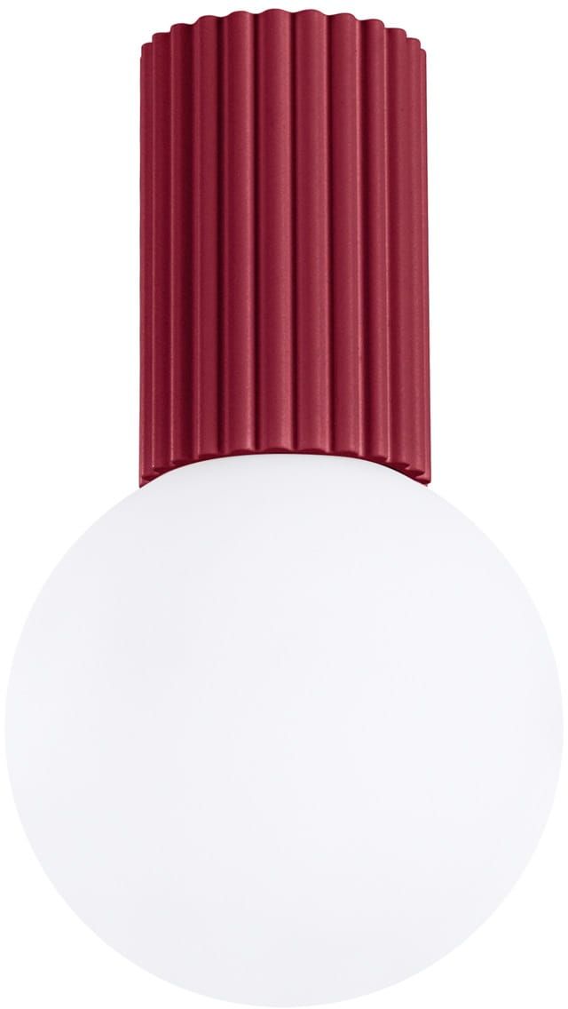 Sollux Lighting Halo stropní světlo 1x8 W bílá-vínová SL.1748