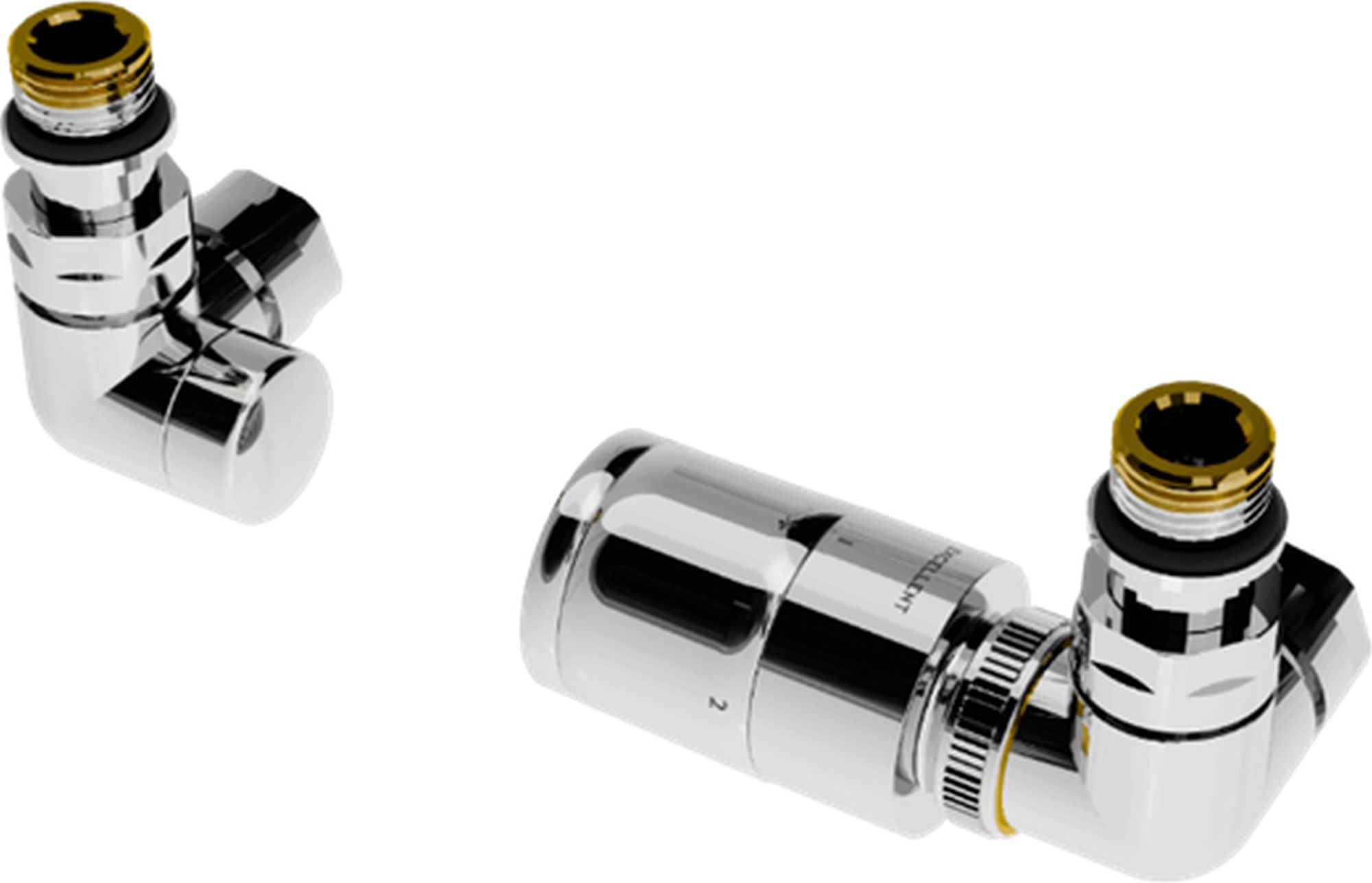 Excellent Caldo termostatický třícestný ventil chrom GREX.CA20.P.TT.CR