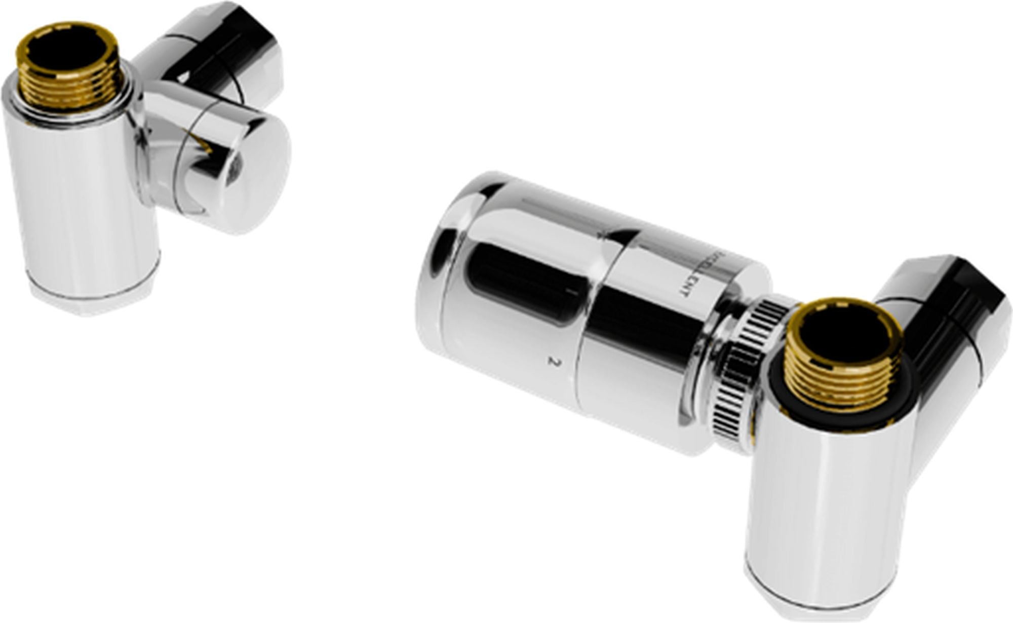 Excellent Caldo termostatický třícestný ventil chrom GREX.CA10.P.TTG.CR