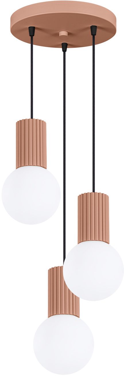 Sollux Lighting Halo závěsné svítidlo 3x8 W bílá SL.1735