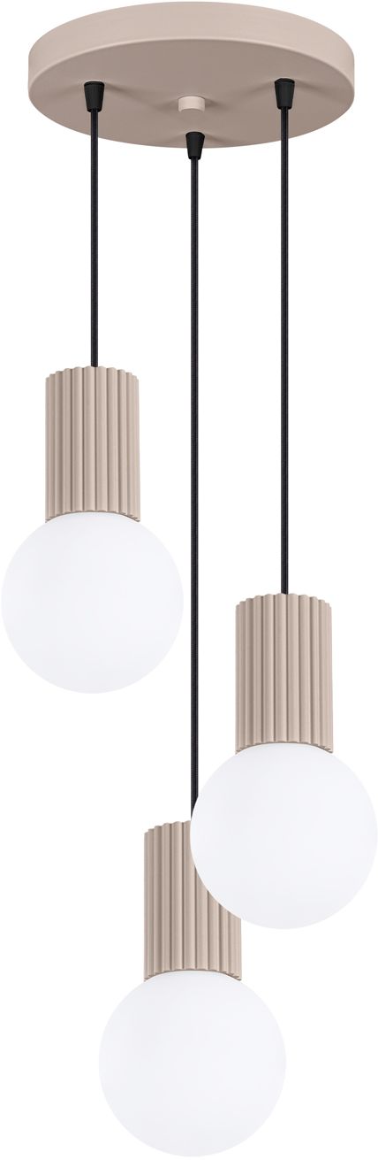 Sollux Lighting Halo závěsné svítidlo 3x8 W bílá SL.1745