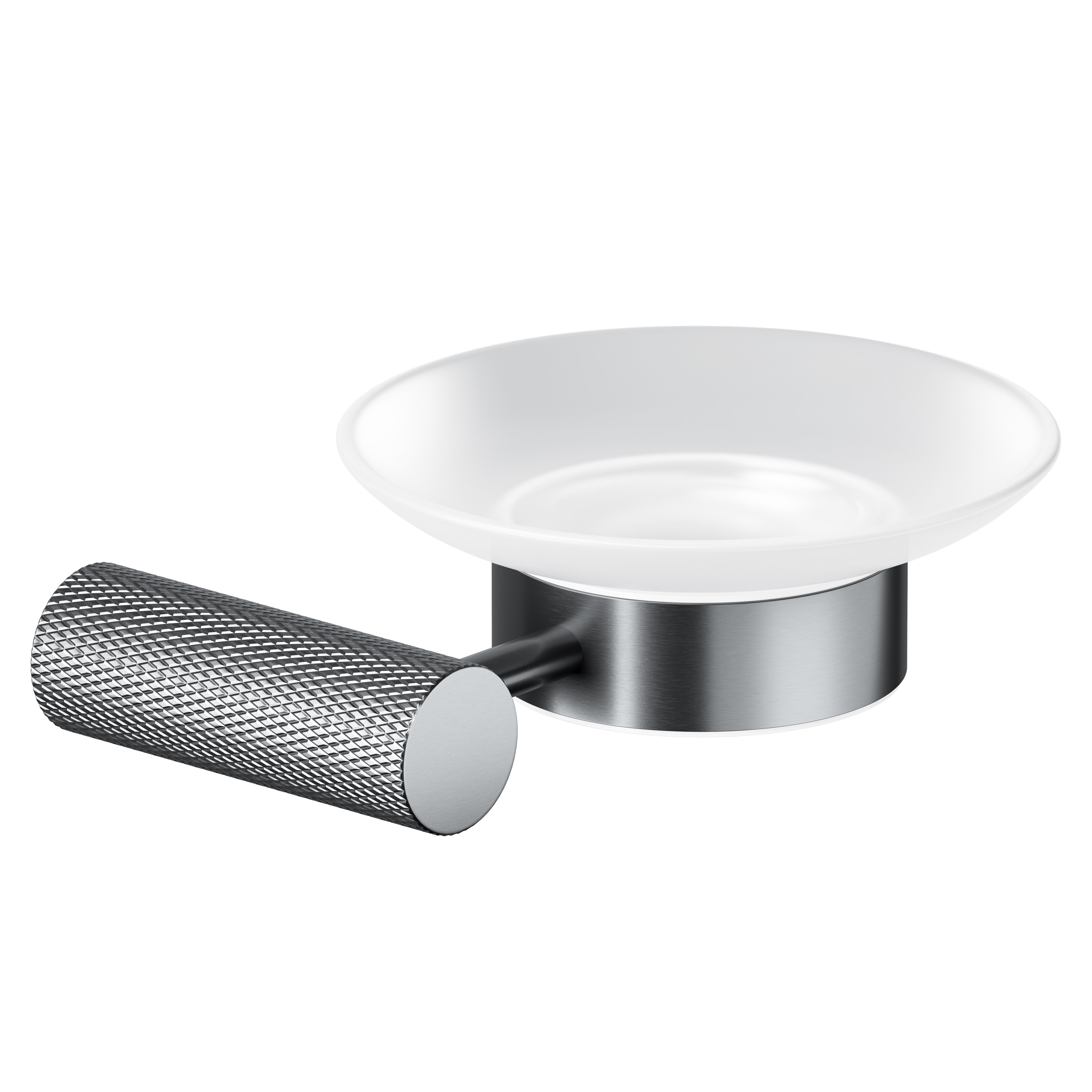 Cersanit Zen miska na mýdlo Nástěnné černá-grafitová S951-896