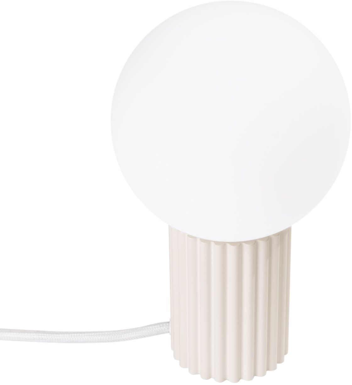 Sollux Lighting Halo stolní lampička 1x8 W bílá-béžová SL.1721