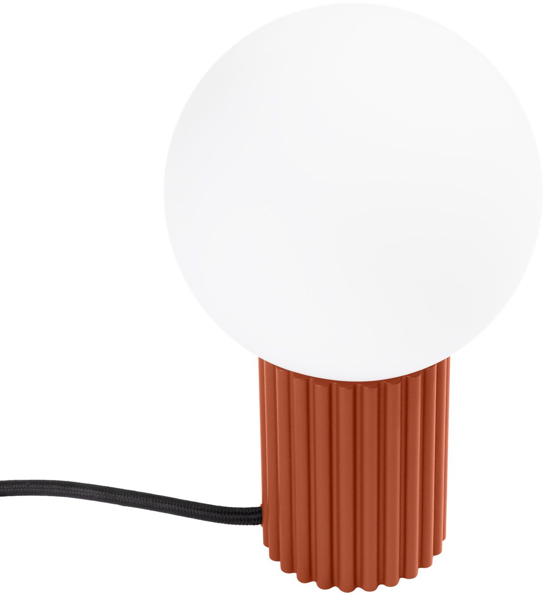 Sollux Lighting Halo stolní lampička 1x8 W bílá-červená SL.1731