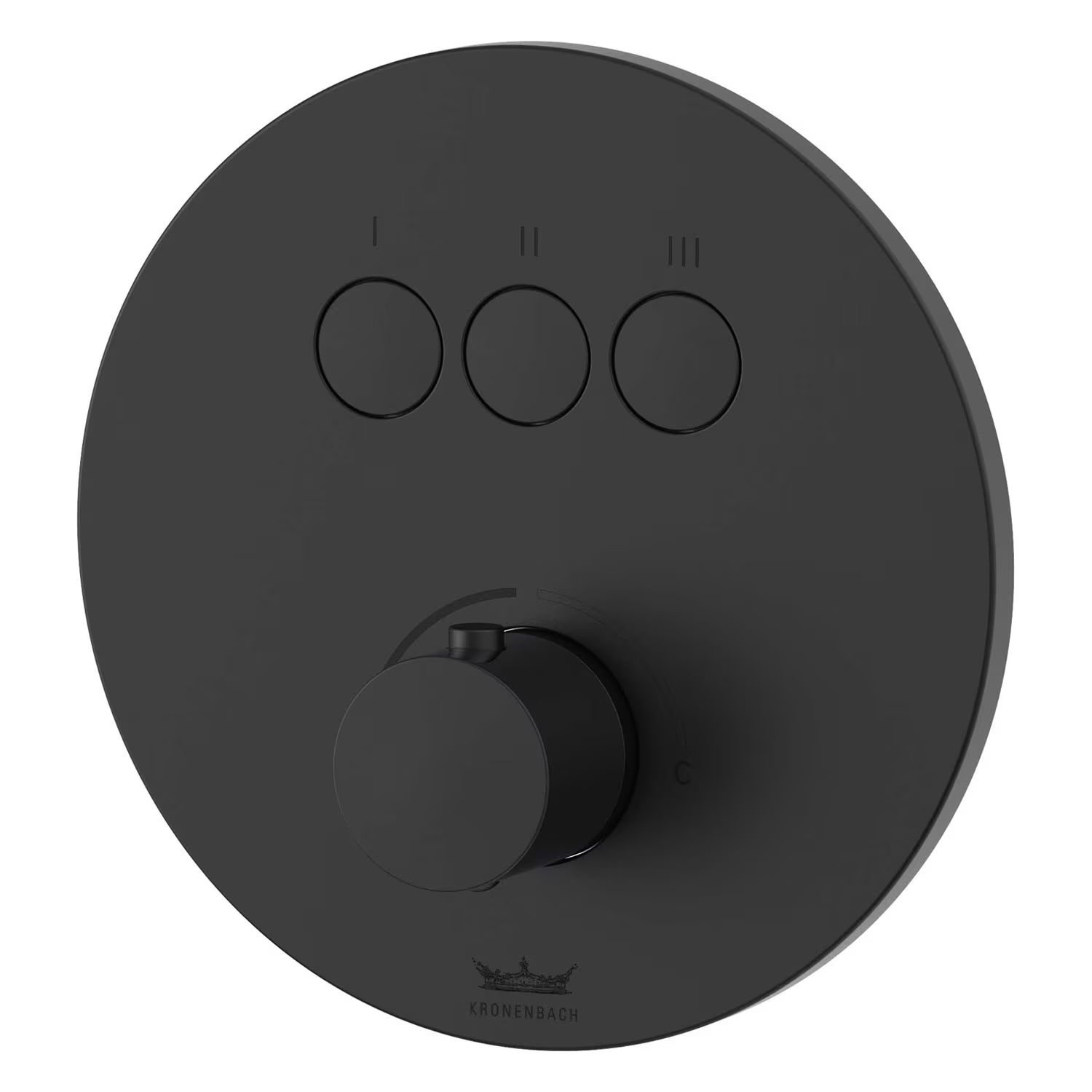 Kronenbach Smart Push vanová baterie pod omítku černá 19043003SM