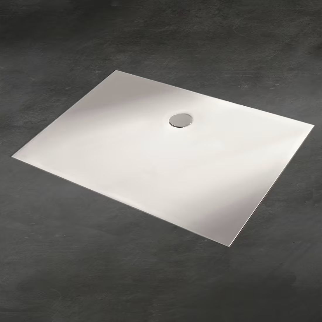 Kronenbach Cube obdélníková sprchová vanička 100x80 cm bílá KBMD1080AS