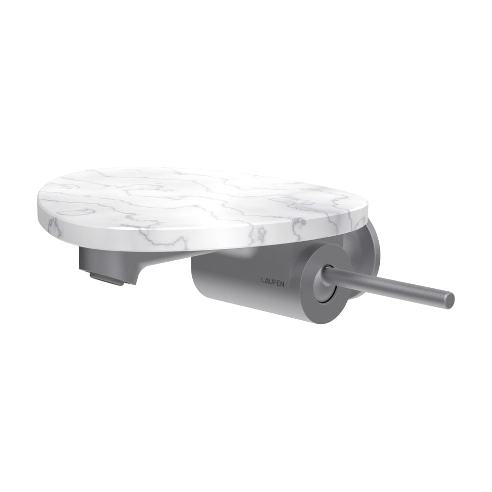 Laufen Ada umyvadlová baterie pod omítku bílá-ocel HF506726505060