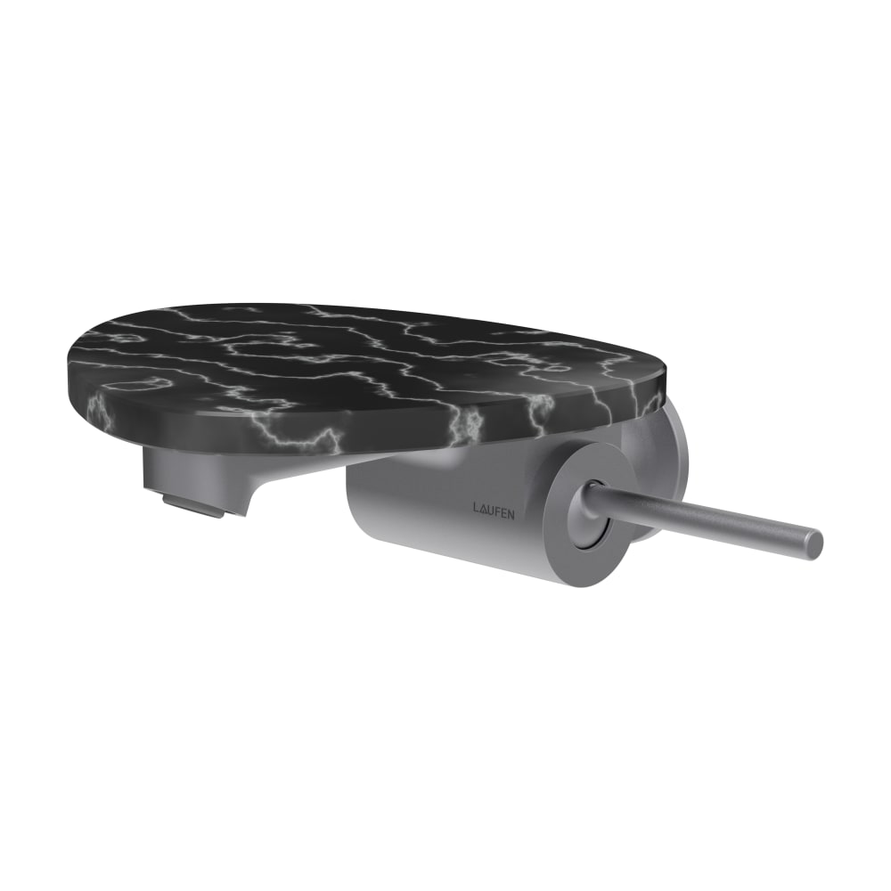Laufen Ada umyvadlová baterie pod omítku černá-ocel HF506726506060