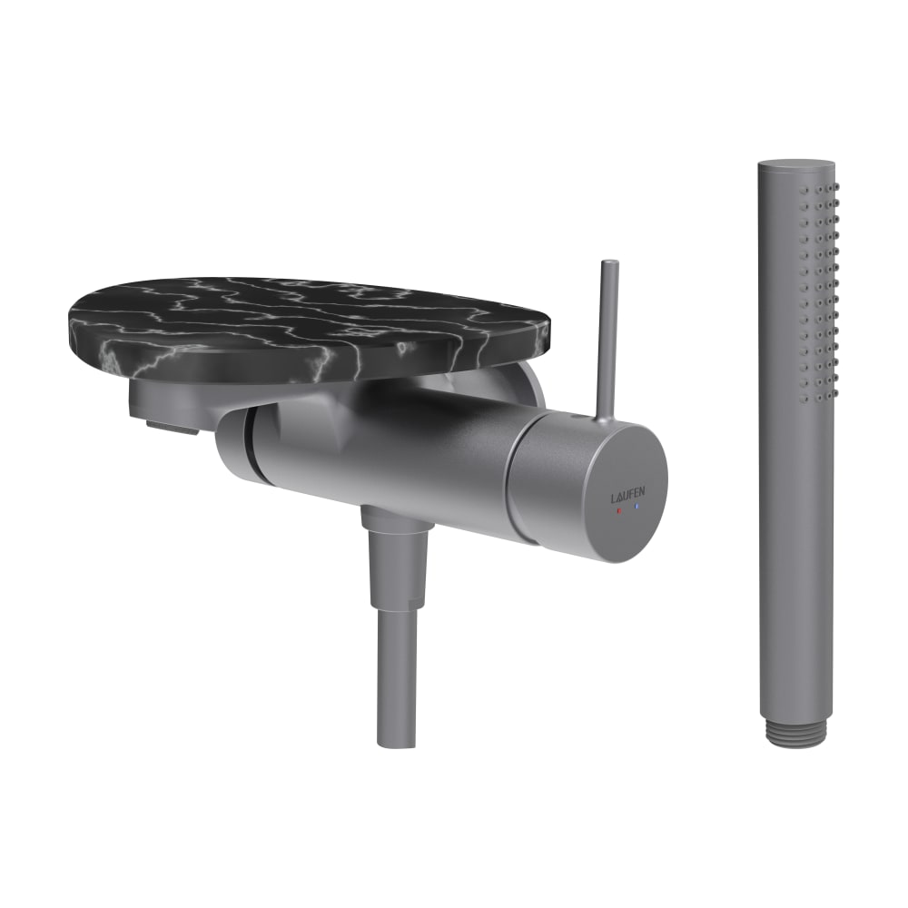 Laufen Ada vanová baterie na stěnu černá HF506765506060