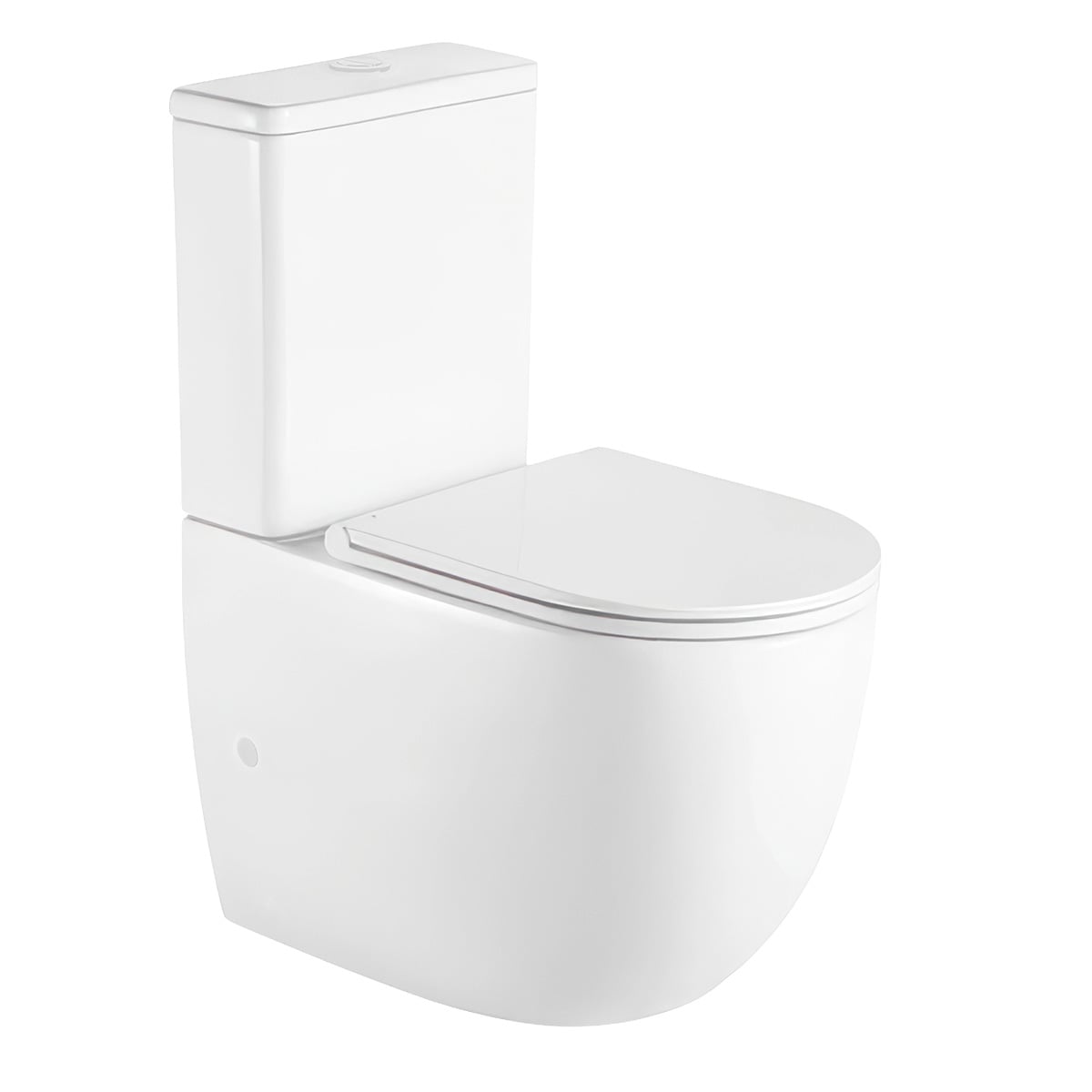 Oltens Hamnes kompaktní záchodová mísa s vírovým splachováním bílá 44001000