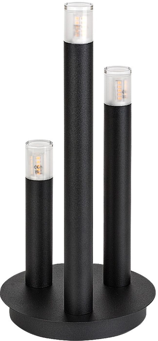 Rabalux Ramira stolní lampa 3x5 W černá-průhledná 74365
