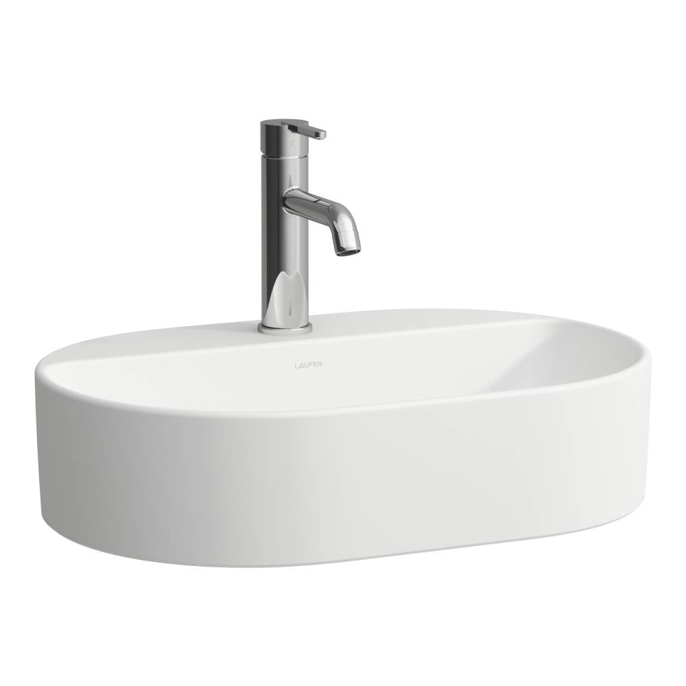 Laufen Savoy umyvadlo 55x38 cm oválné na pult bílá H8129457571041