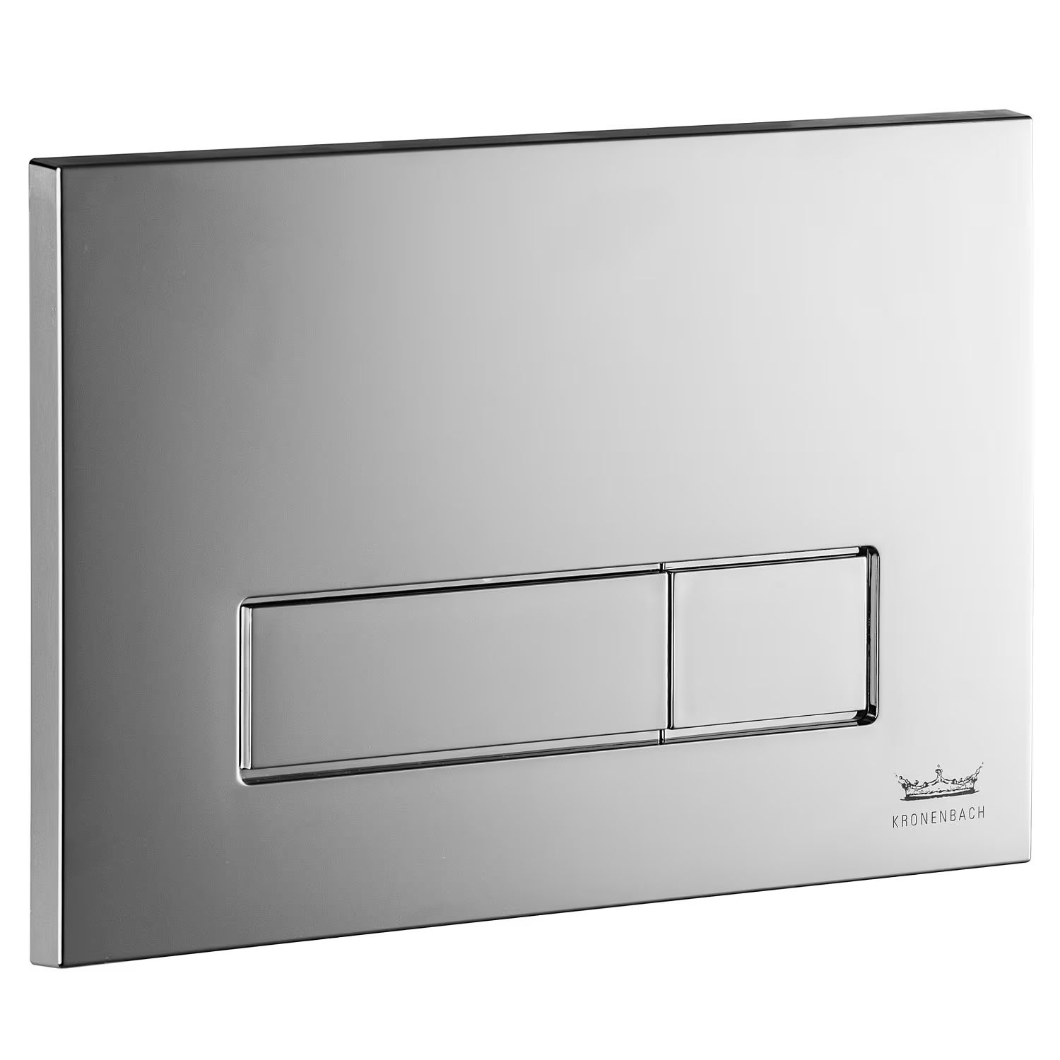 Kronenbach Plantec 2.0 splachovací tlačítko pro WC lesklý chrom KB828021904