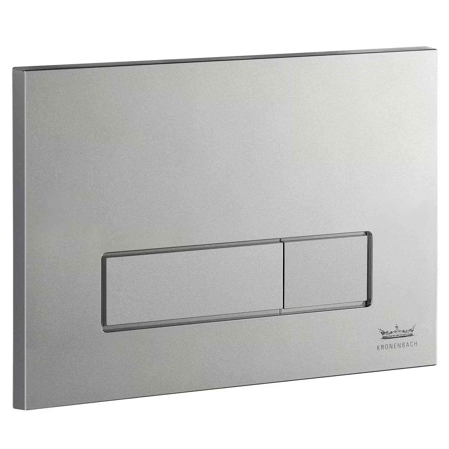 Kronenbach Plantec 2.0 splachovací tlačítko pro WC matný chrom KB828031904