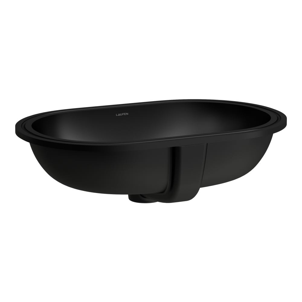Laufen Savoy umyvadlo 51x31 cm oválné pod pult černá H8189467161091