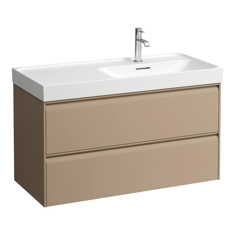 Laufen Meda skříňka 98.4x44.8x51.5 cm pod umyvadlo závěsná cappuccino H4217420114651