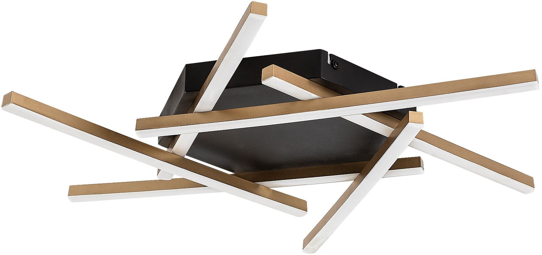 Rabalux Severine stropní světlo 6x40 W bílá-černá-zlatá 71365