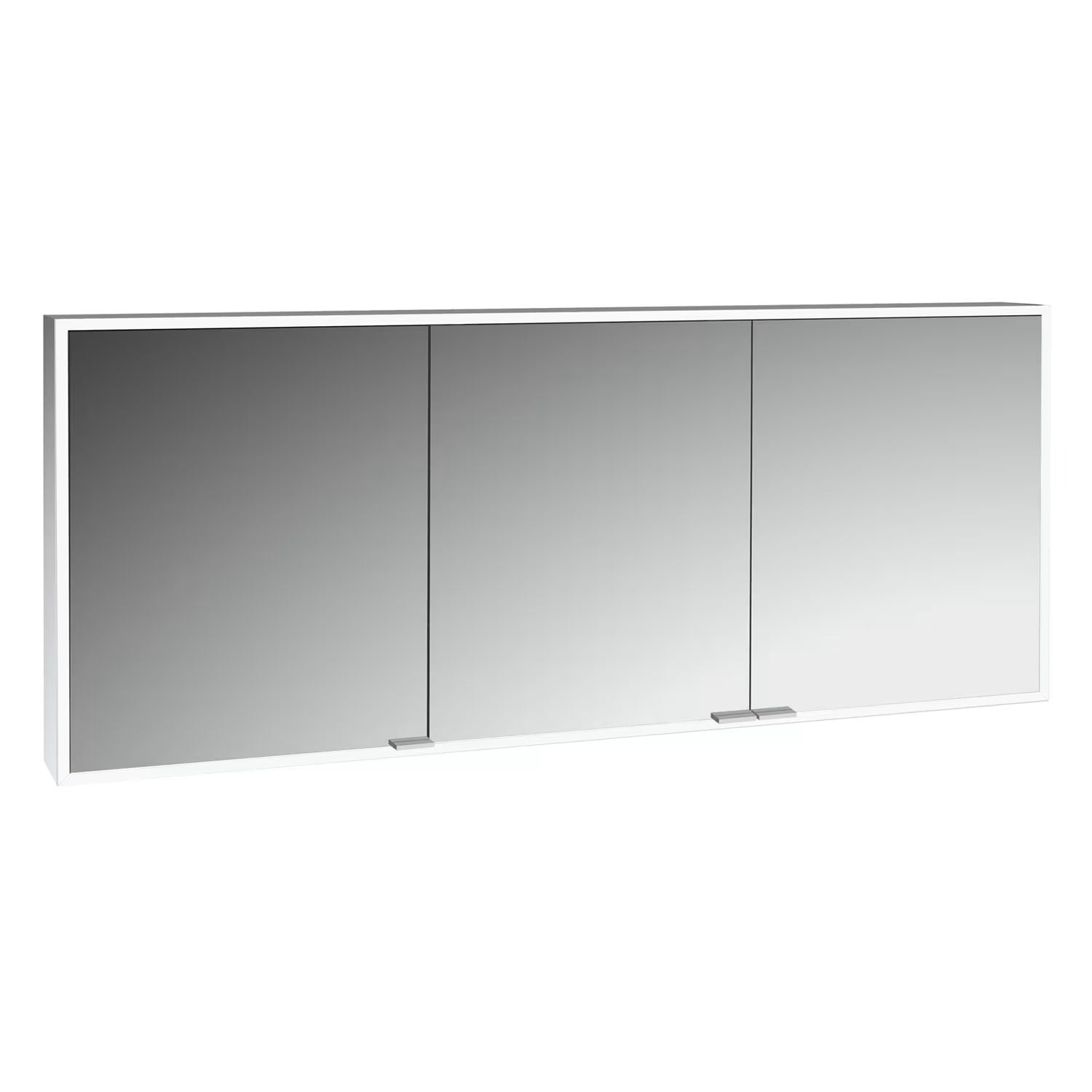 Kronenbach Cube 2.0 skříňka 130x17x70 cm se zrcadlem KB100236CR