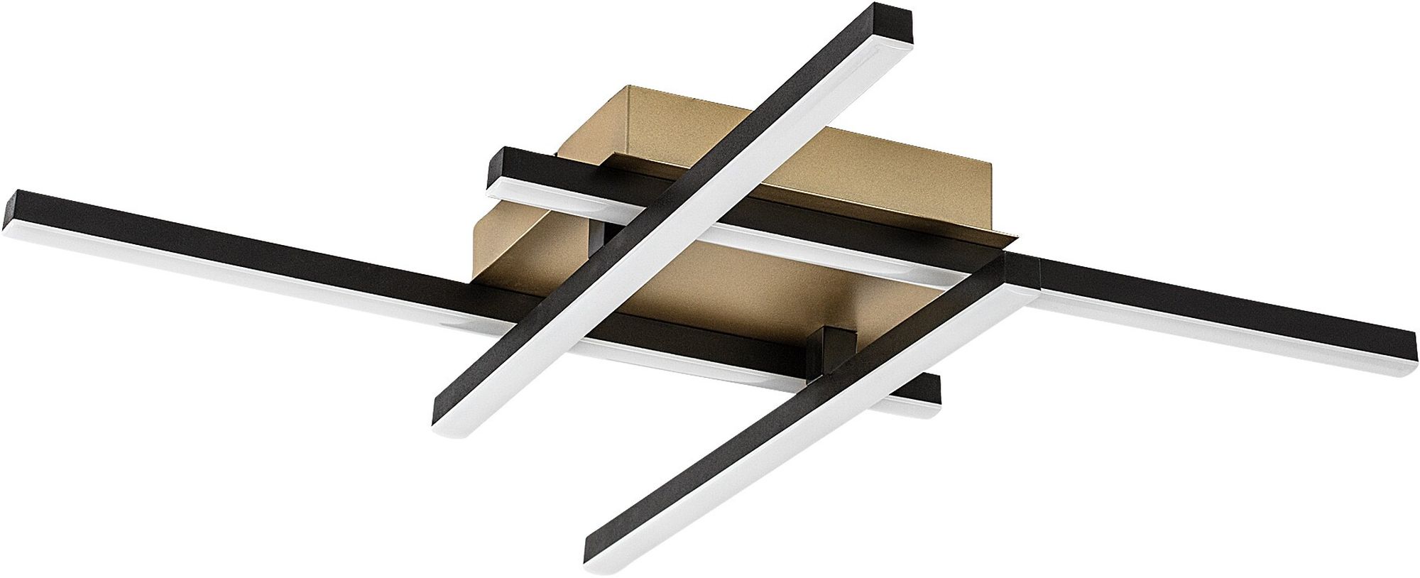 Rabalux Demir stropní světlo 4x24 W bílá-černá-zlatá 71398