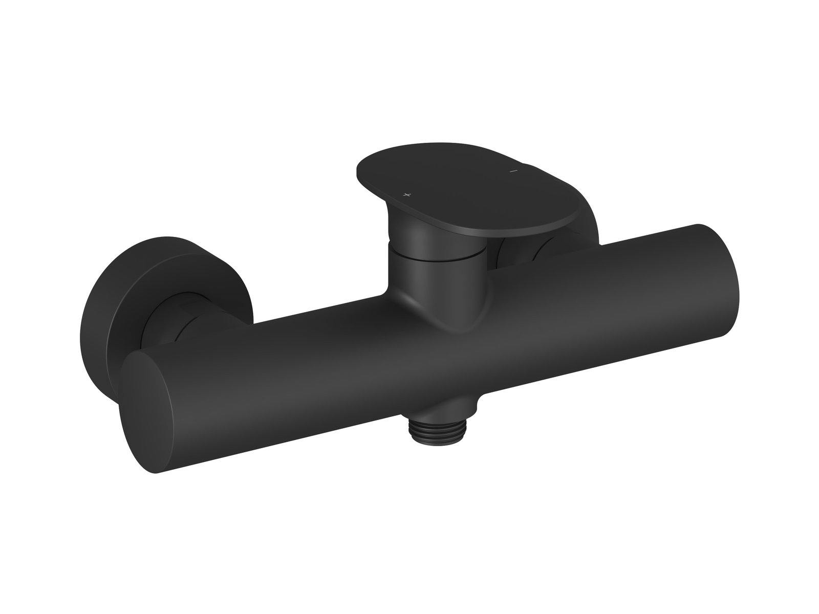 Ravak Spring sprchová baterie nastěnná černá X070549