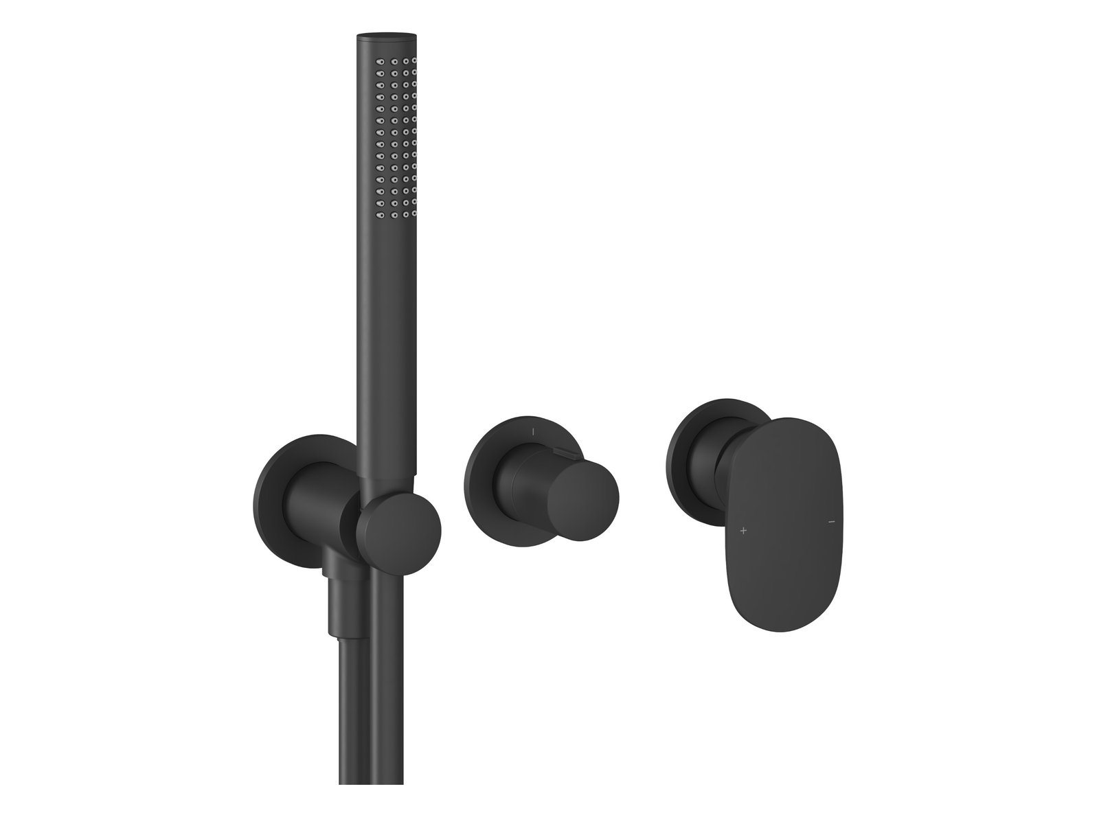 Ravak Spring sprchová baterie pod omítku černá X070553