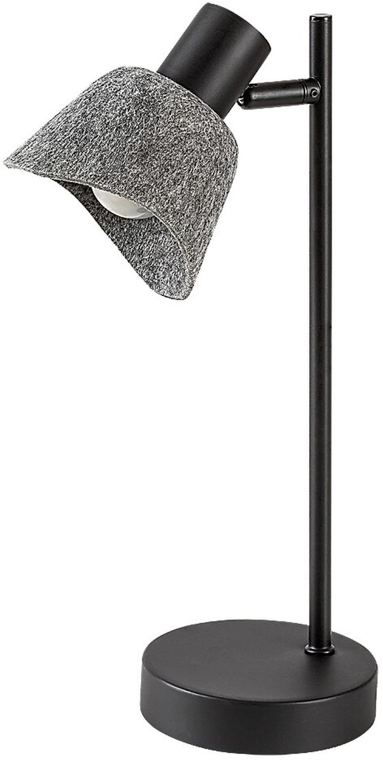 Rabalux Farelia stolní lampa 1x10 W černá-popelavá 74018