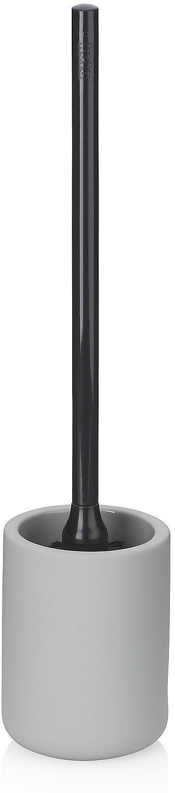 Kela Sana záchodová štětka stojací šedá KE-23956