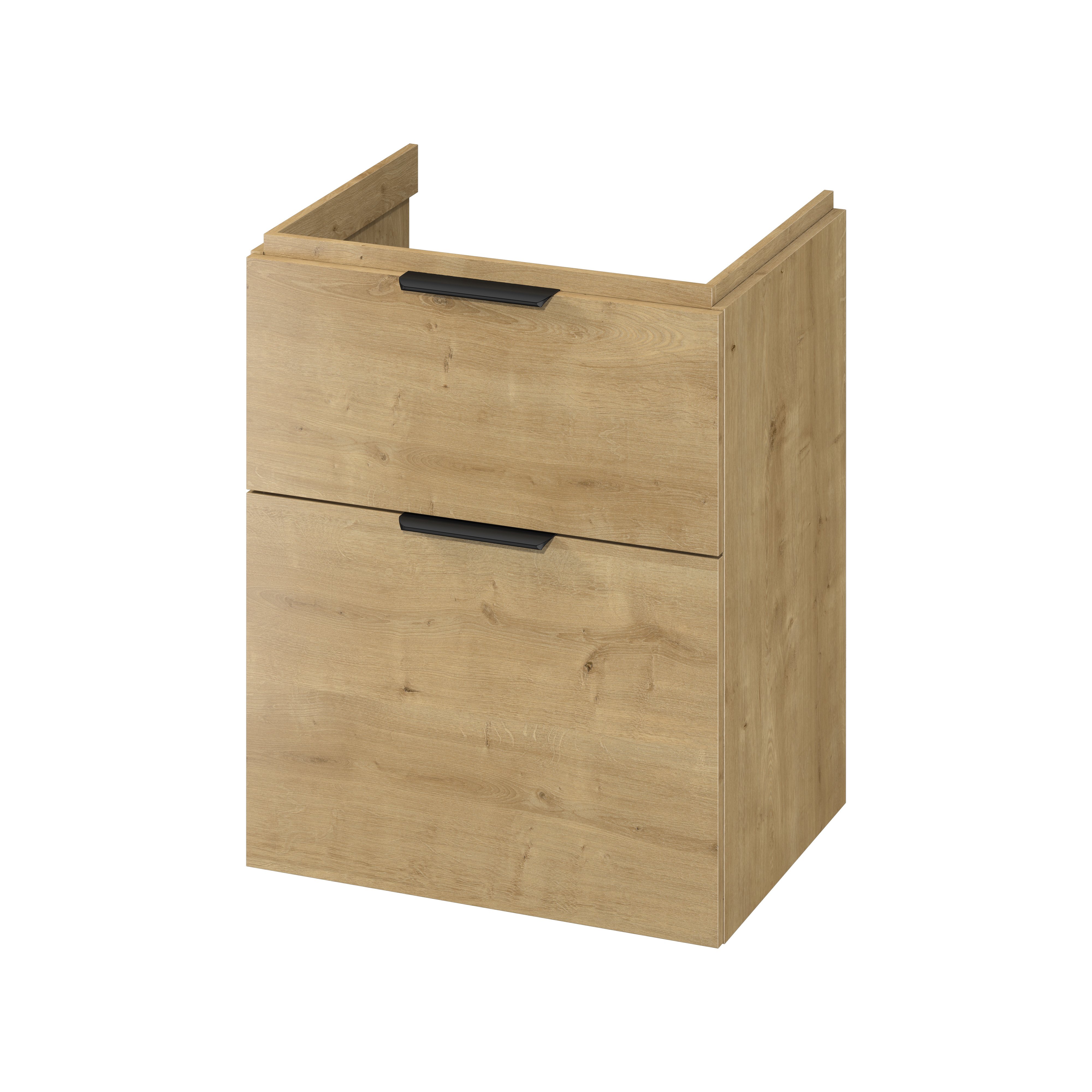 Cersanit City skříňka 59.4x44.7x72 cm pod umyvadlo závěsná dub S584-119