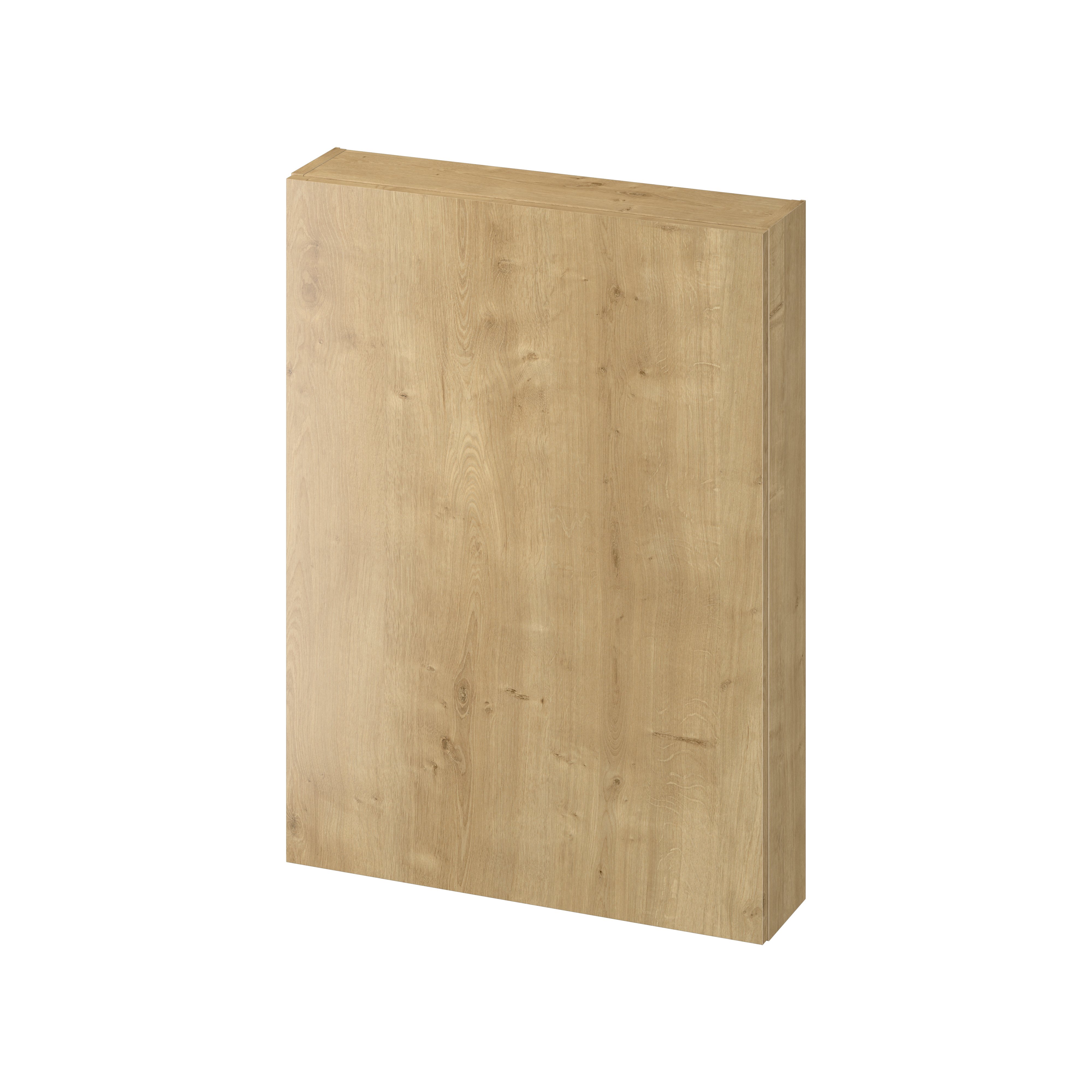 Cersanit City skříňka 59.4x13.8x80 cm boční závěsná dub S584-113