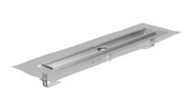 ACO ShowerDrain E+ odtokový žlábek 90 cm ocel 9010.77.12