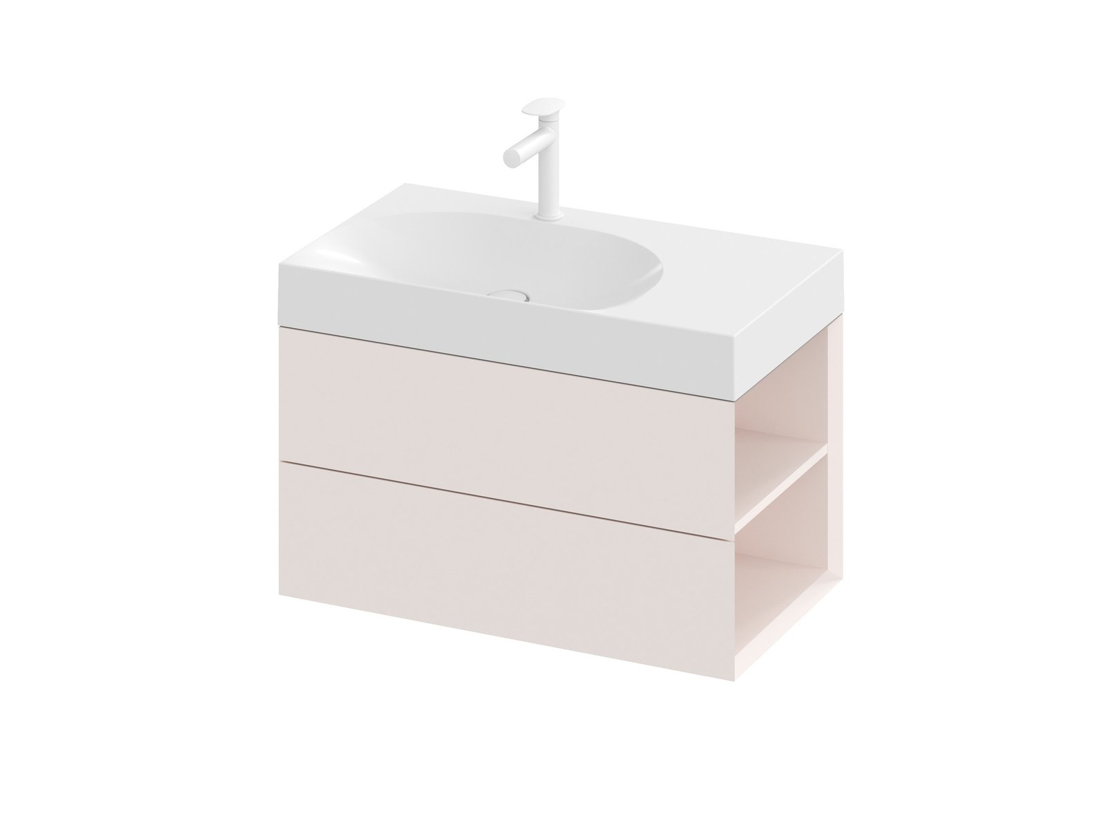 Ravak Lite skříňka 80x45x43 cm pod umyvadlo závěsná X000001890