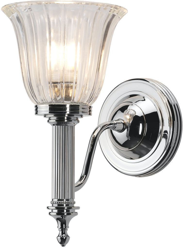 Elstead Lighting Carroll nástěnné svítidlo 1x3 W chrom BATH-CARROLL1-PC