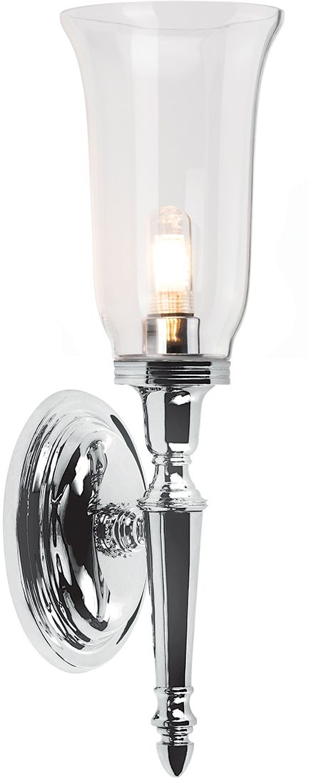 Elstead Lighting Dryden nástěnné svítidlo 1x3 W chrom BATH-DRYDEN2-PC