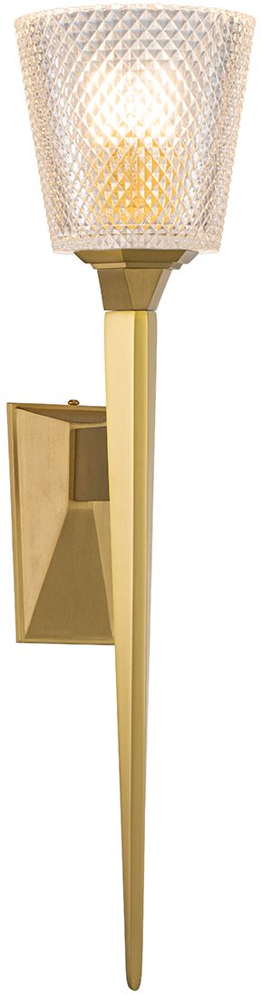 Elstead Lighting Verity nástěnné svítidlo 1x3 W mosaz BATH-VERITY-BB