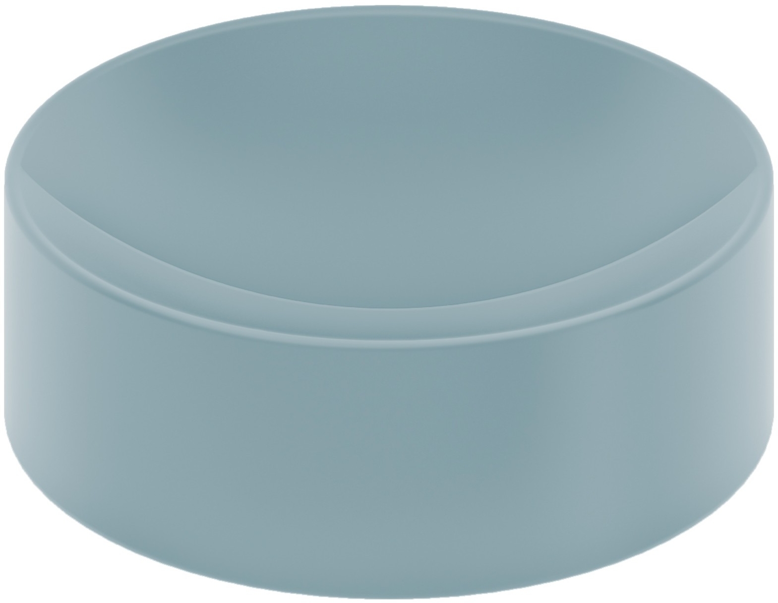 Clou Vale umyvadlo 22x22 cm kulatý na pult modrá CL/03.38164