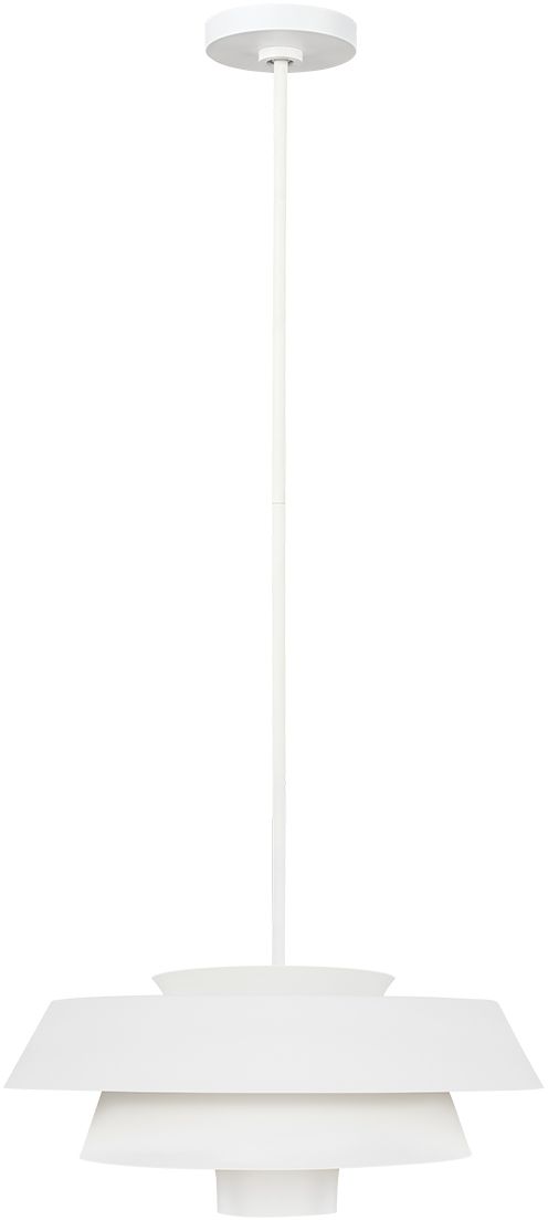 Elstead Lighting Brisbin závěsné svítidlo 1x60 W bílá FE-BRISBIN-MW