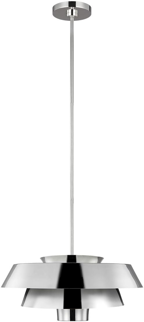 Elstead Lighting Brisbin závěsné svítidlo 1x60 W nikl FE-BRISBIN-PN