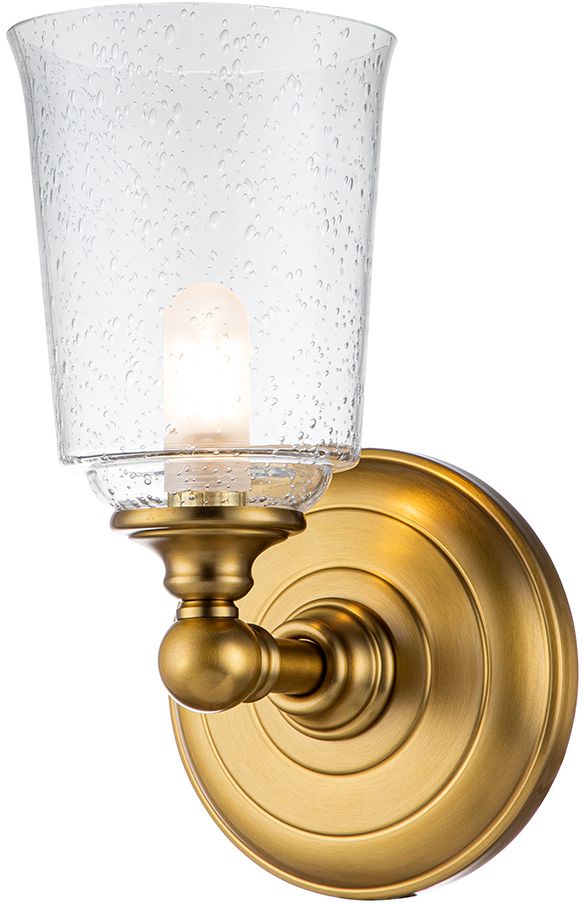 Elstead Lighting Huguenot Lake nástěnné svítidlo 1x3 W mosaz FE-HUGOLAKE1BATH-BB