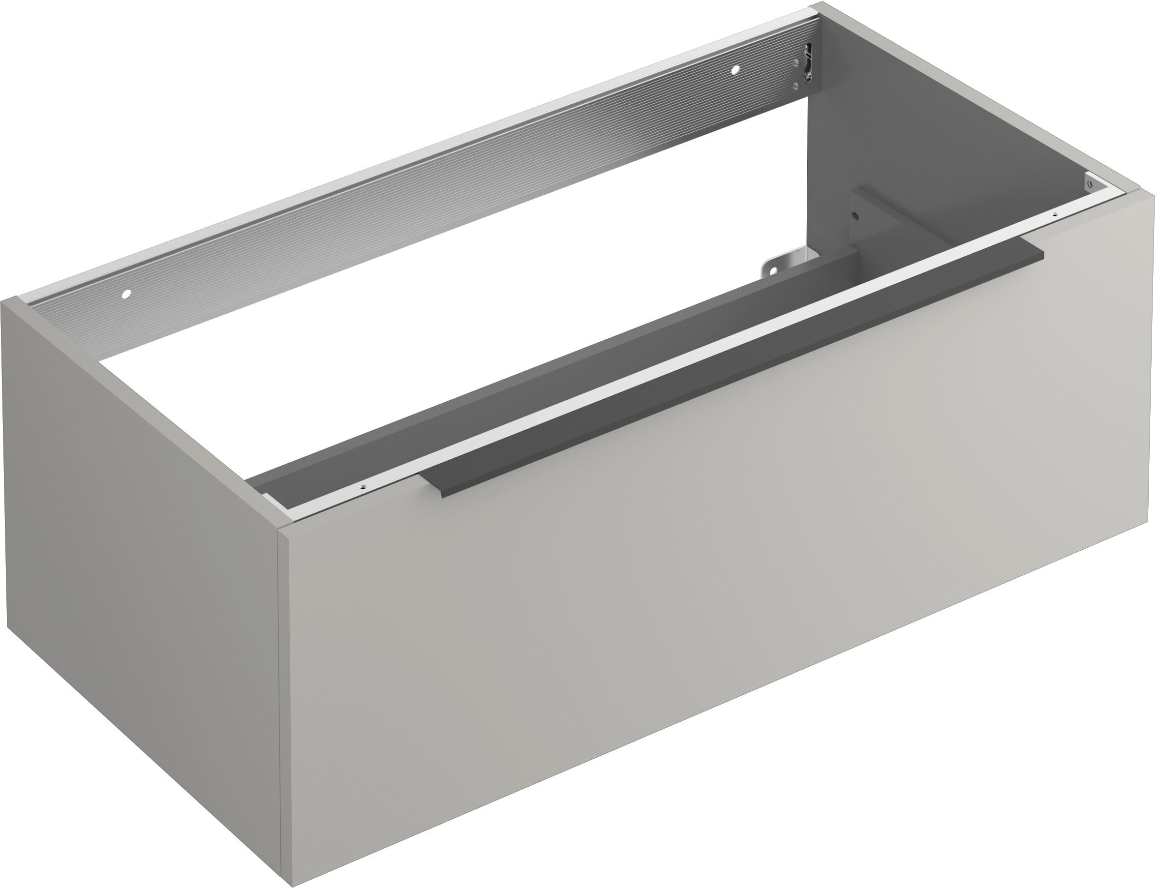 Kludi Icos skříňka 100x50x35 cm pod umyvadlo závěsná šedá 50S100O2